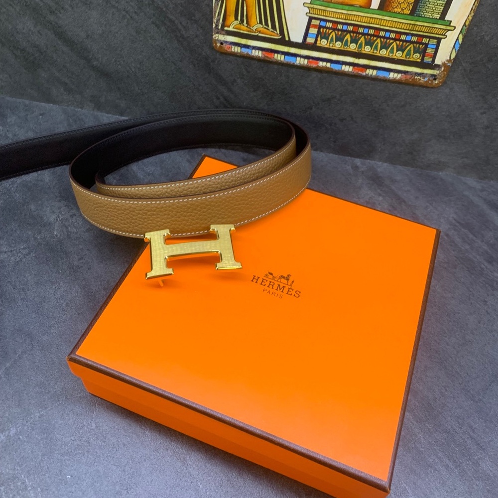 Hermes Reversible Belt